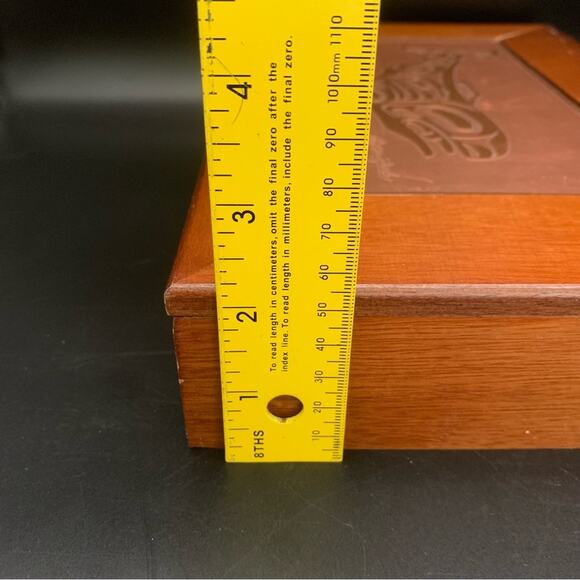 Vintage Roxana Leask Copper 11.5” Keepsake Whale Box Alaskan Art - Picture 15 of 15